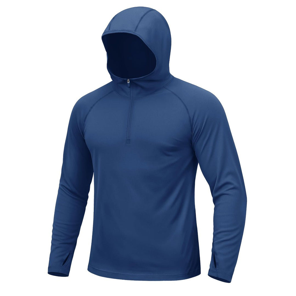 Quarter Zip UPF 50+ Sun Protection Hoodie Shirts