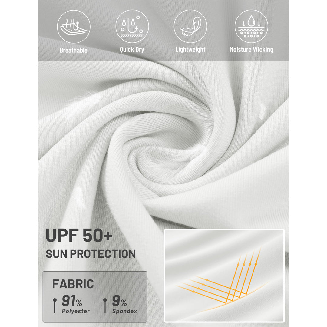 Quarter Zip UPF 50+ Sun Protection Hoodie Shirts