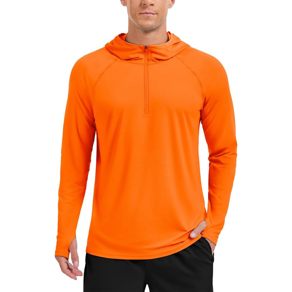 Quarter Zip UPF 50+ Sun Protection Hoodie Shirts