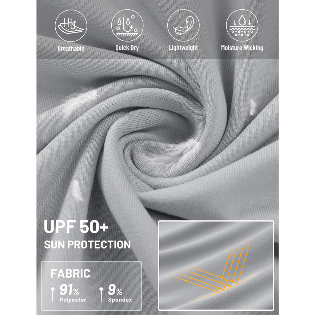 Quarter Zip UPF 50+ Sun Protection Hoodie Shirts