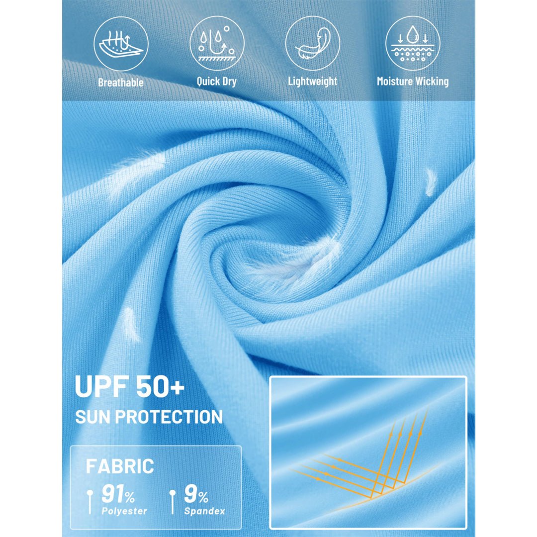 Quarter Zip UPF 50+ Sun Protection Hoodie Shirts