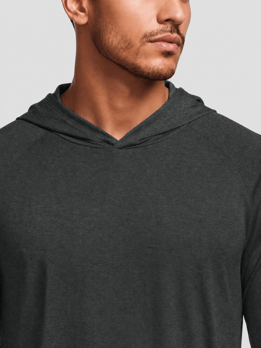 Men's UPF 50+ Sun Protection Hoodies with Thumb Holes