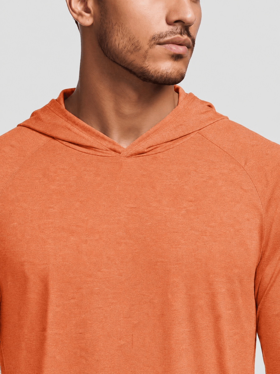 Men's UPF 50+ Sun Protection Hoodies with Thumb Holes