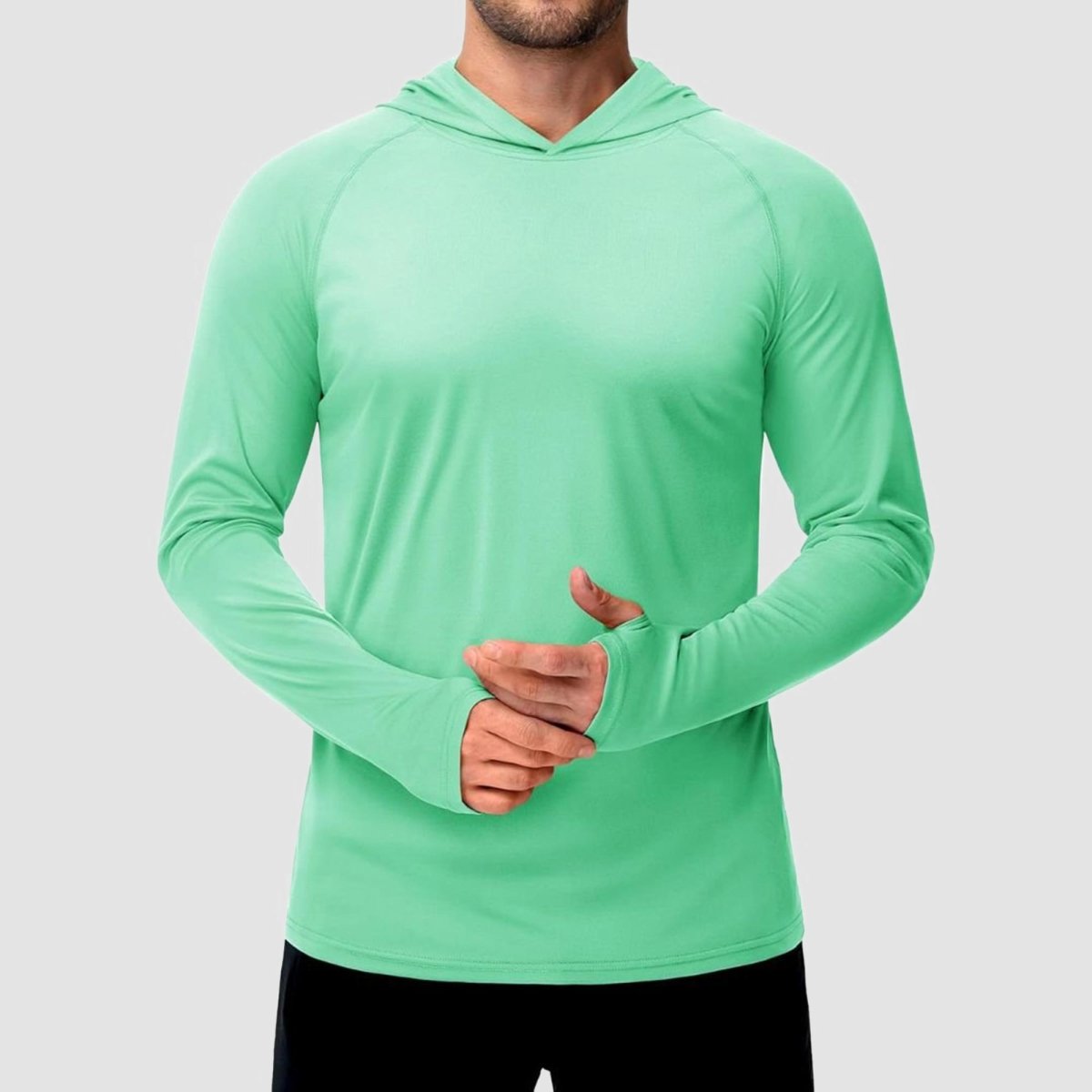 Men's UPF 50+ Sun Protective Athletic Rash Guard Shirts
