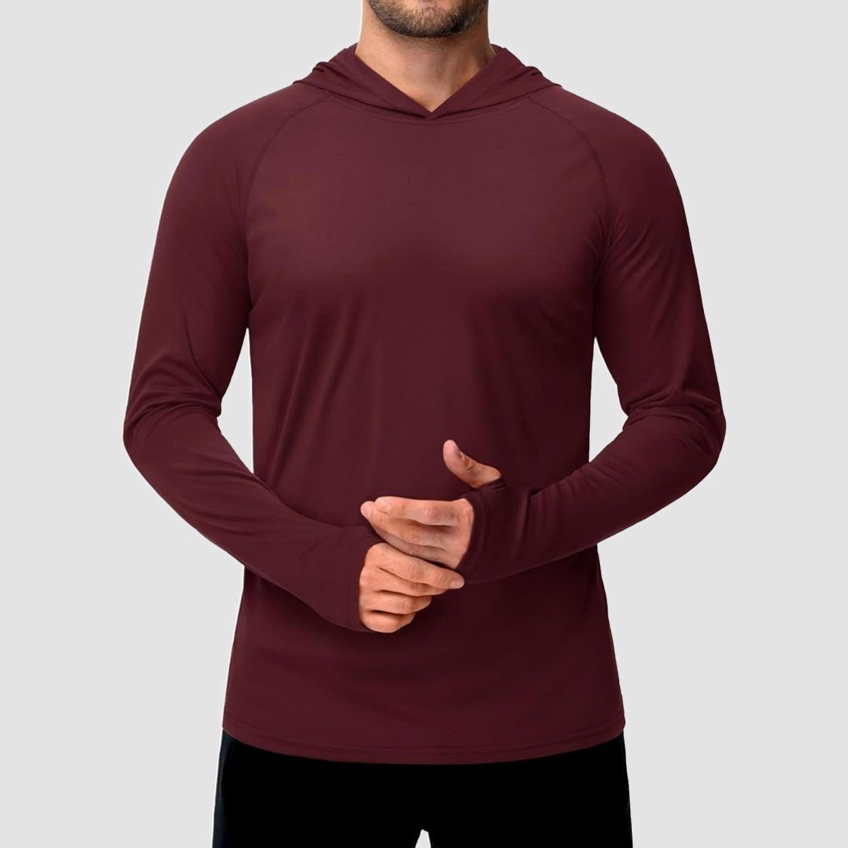 Men's UPF 50+ Sun Protective Athletic Rash Guard Shirts