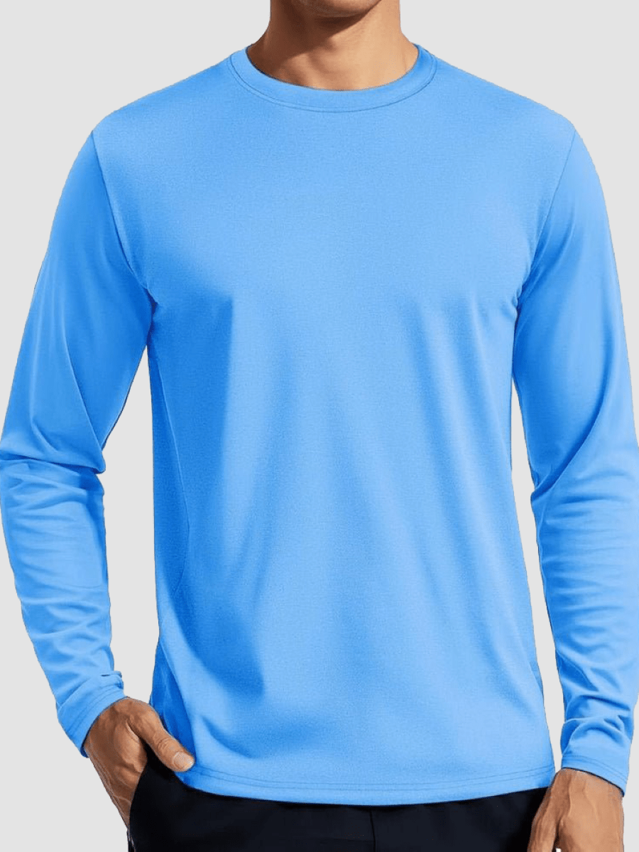 Men's UPF 80+ Sun Shirt Quick Dry Long Sleeve Shirts