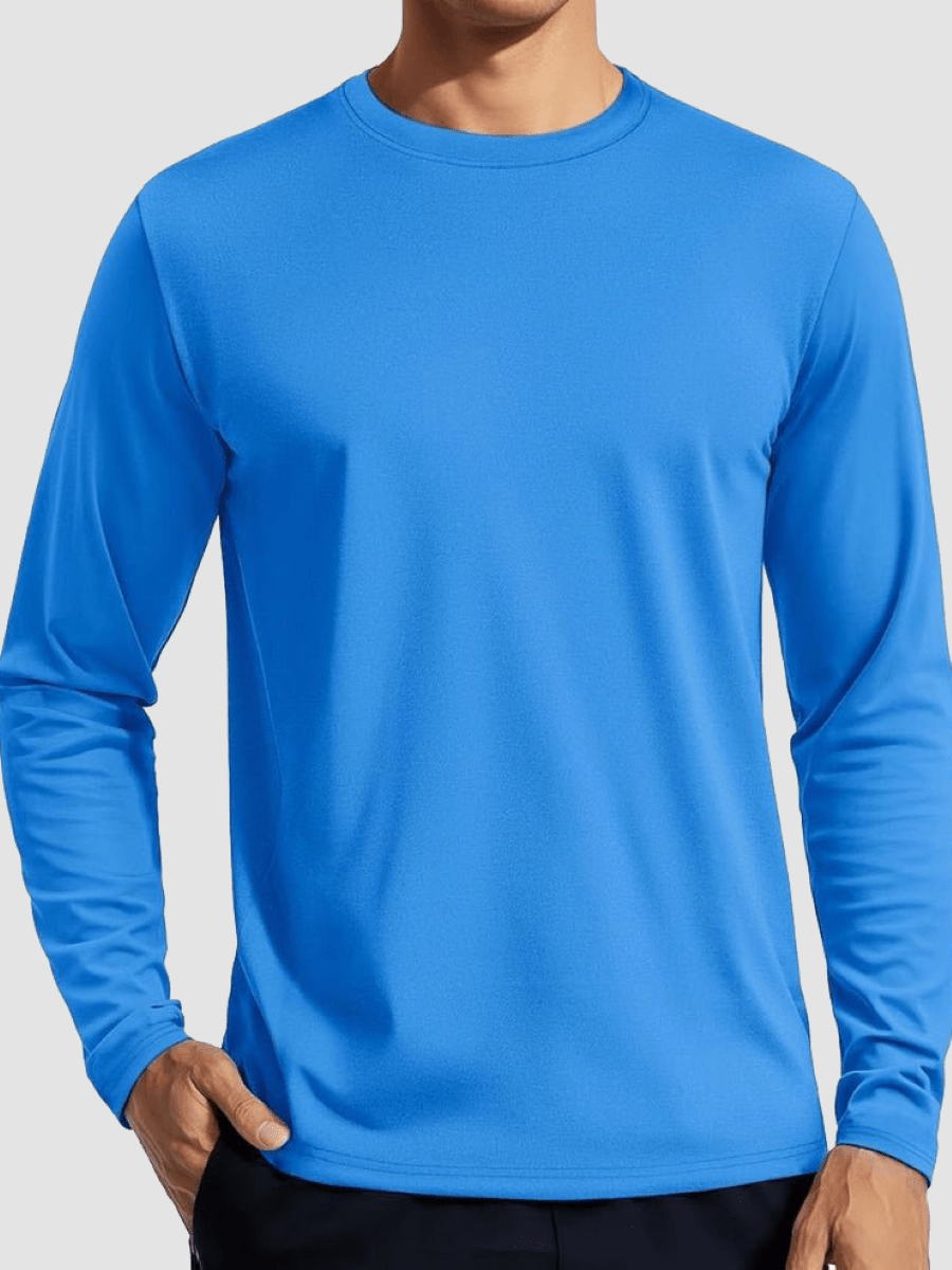 Men's UPF 80+ Sun Shirt Quick Dry Long Sleeve Shirts