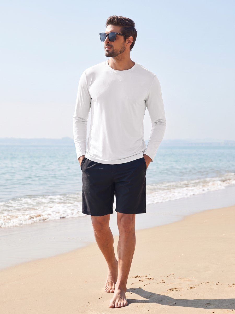 Men's UPF 80+ Sun Shirt Quick Dry Long Sleeve Shirts
