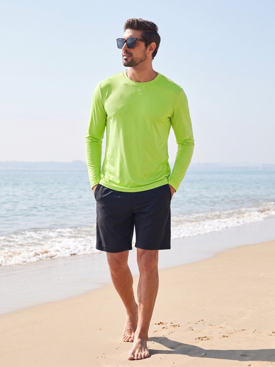 Men's UPF 80+ Sun Shirt Quick Dry Long Sleeve Shirts