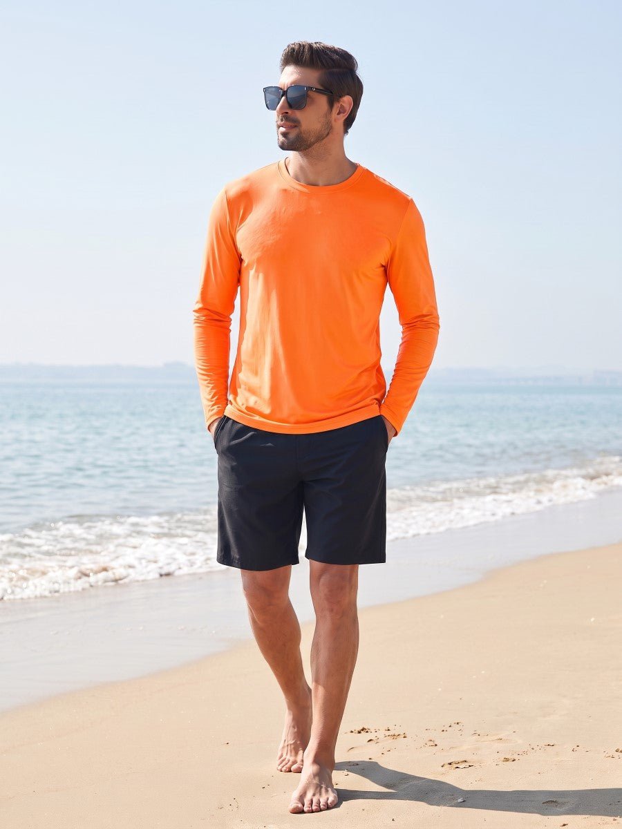 Men's UPF 80+ Sun Shirt Quick Dry Long Sleeve Shirts