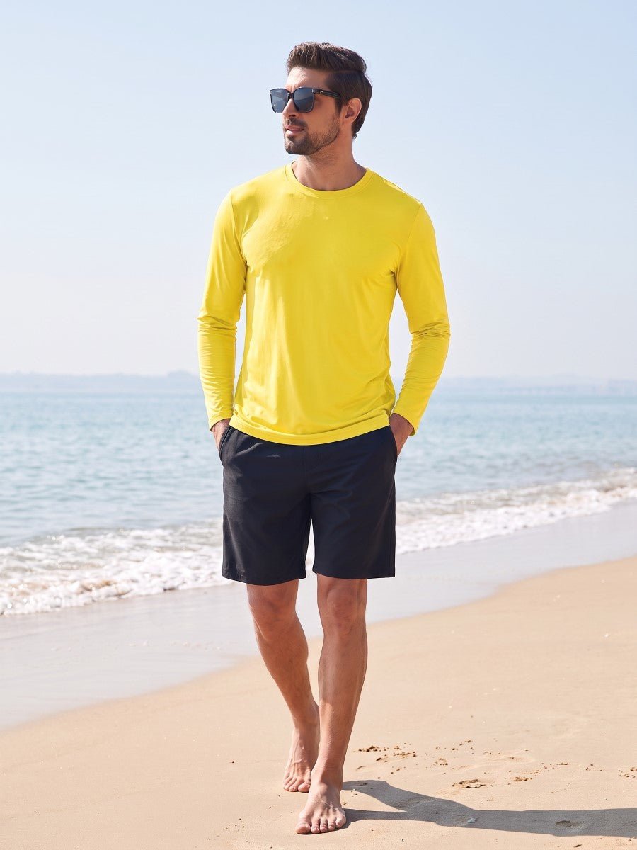 Men's UPF 80+ Sun Shirt Quick Dry Long Sleeve Shirts