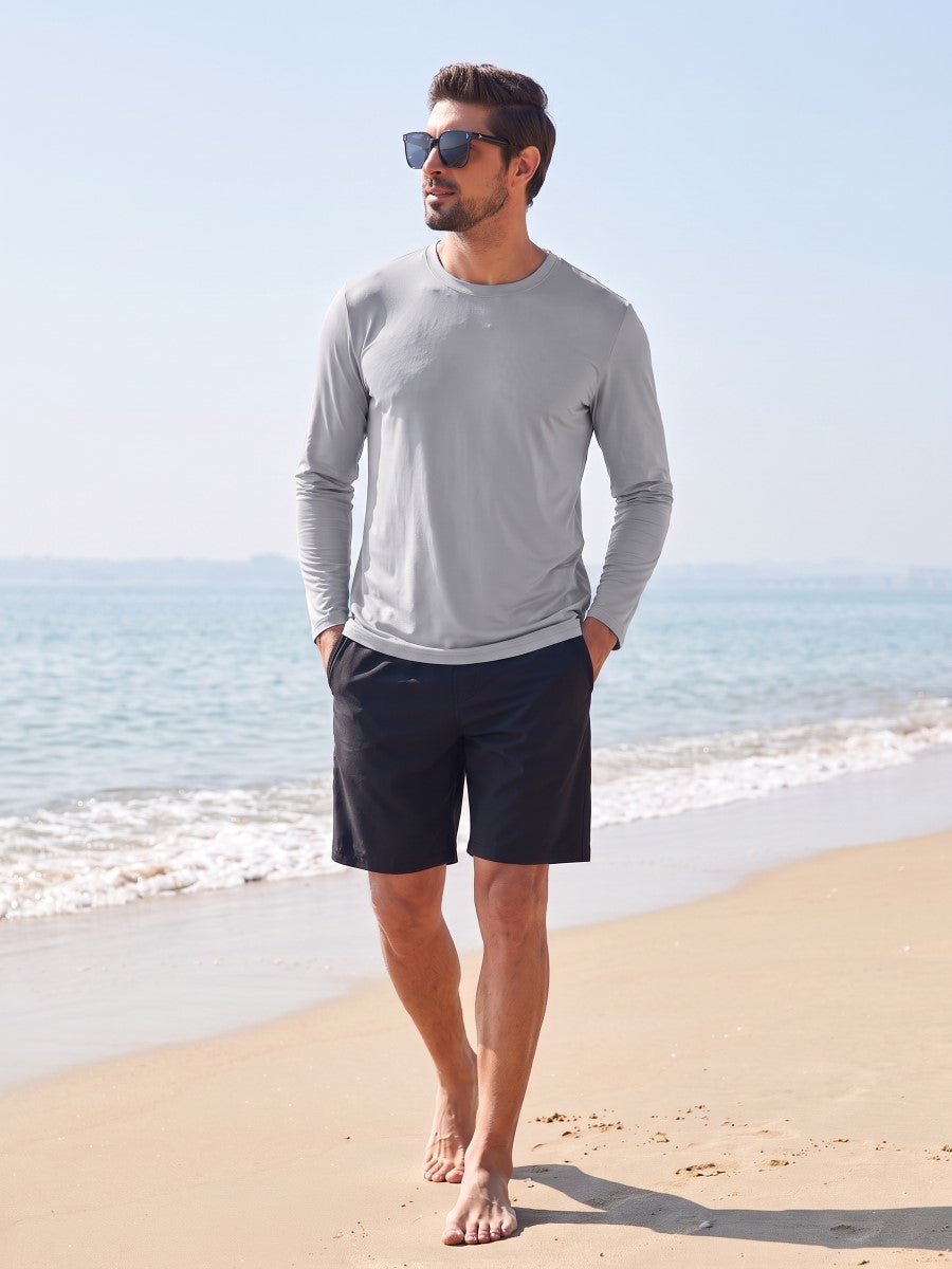 Men's UPF 80+ Sun Shirt Quick Dry Long Sleeve Shirts
