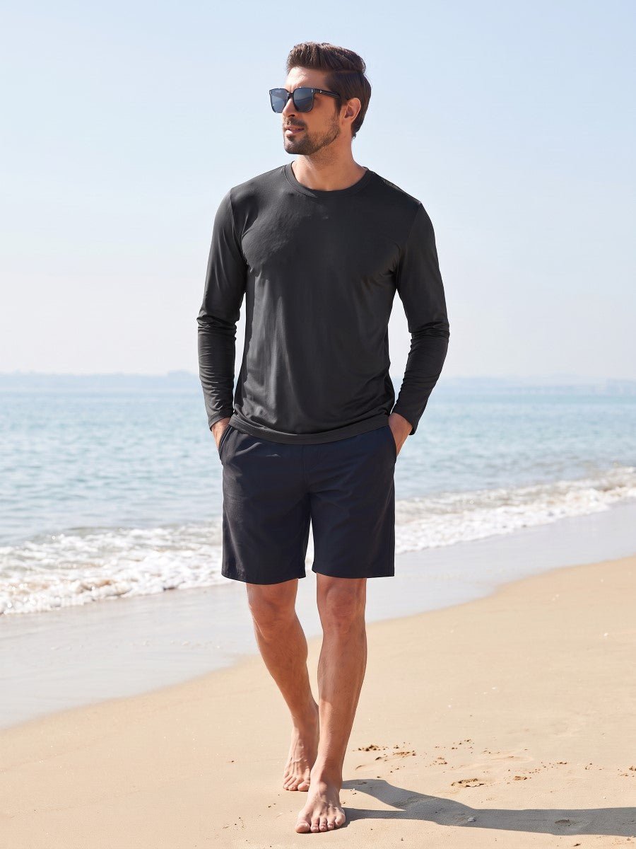 Men's UPF 80+ Sun Shirt Quick Dry Long Sleeve Shirts