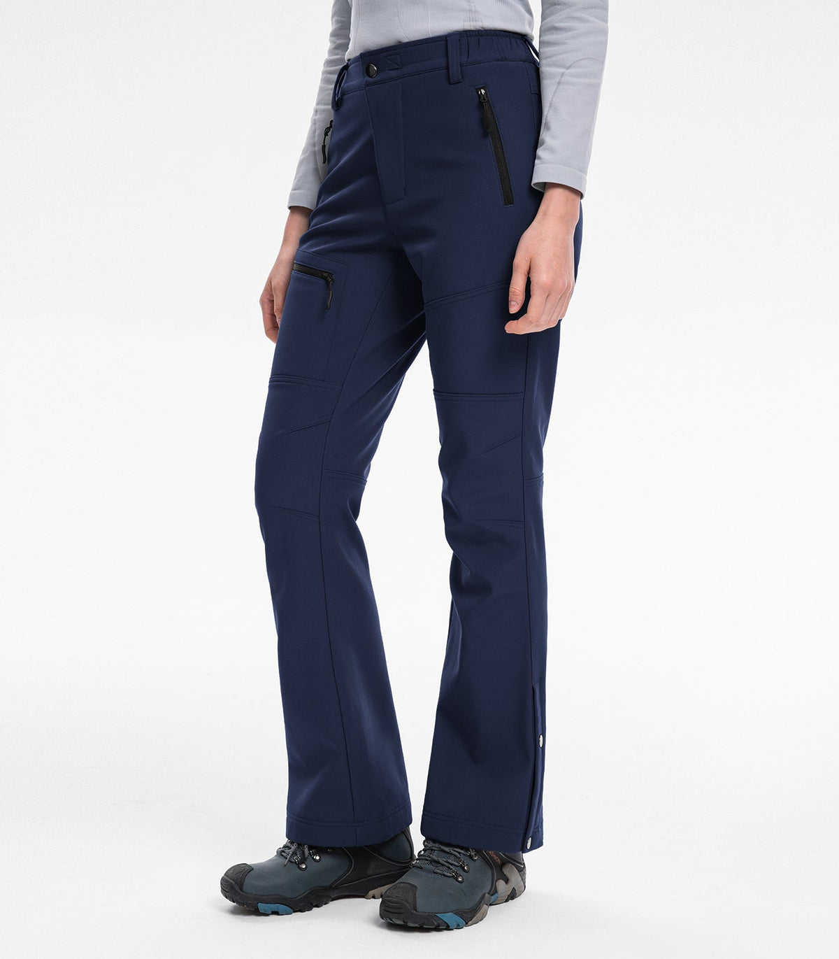 Women's Snow Ski Flare Hiking Pants - SnowVenture W021