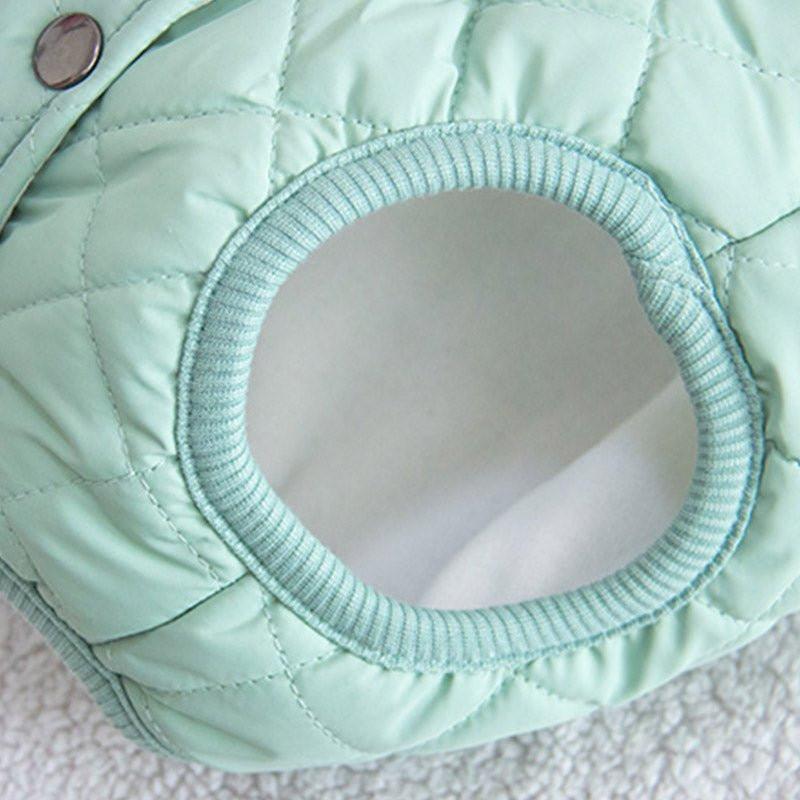 Padded Luxe Dog Vest - Black