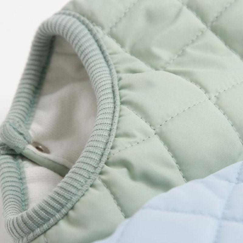 Padded Luxe Dog Vest - Green