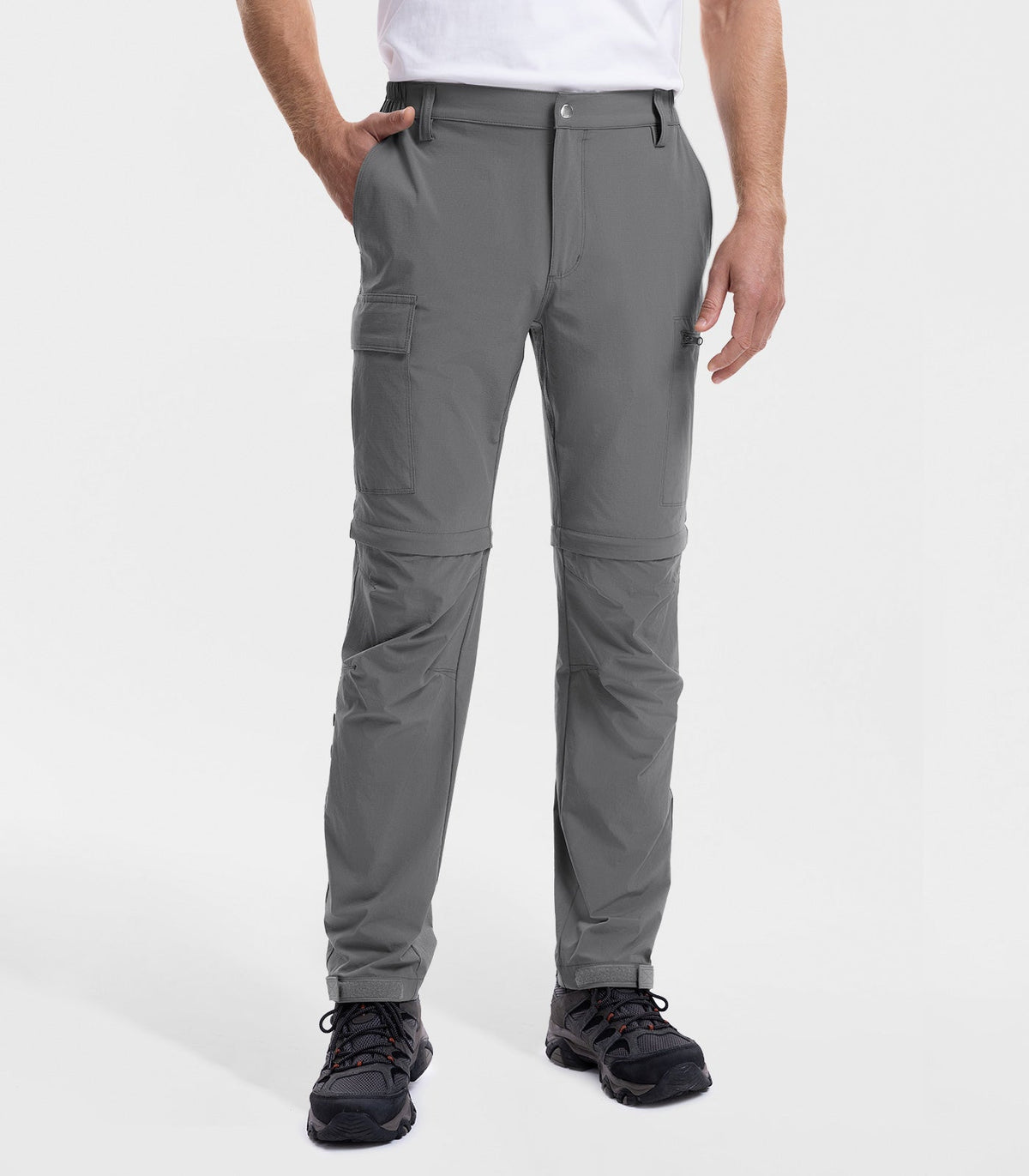 Men's Convertible Hiking Pants Quick Dry Cargo Pants - HikerFlex M015