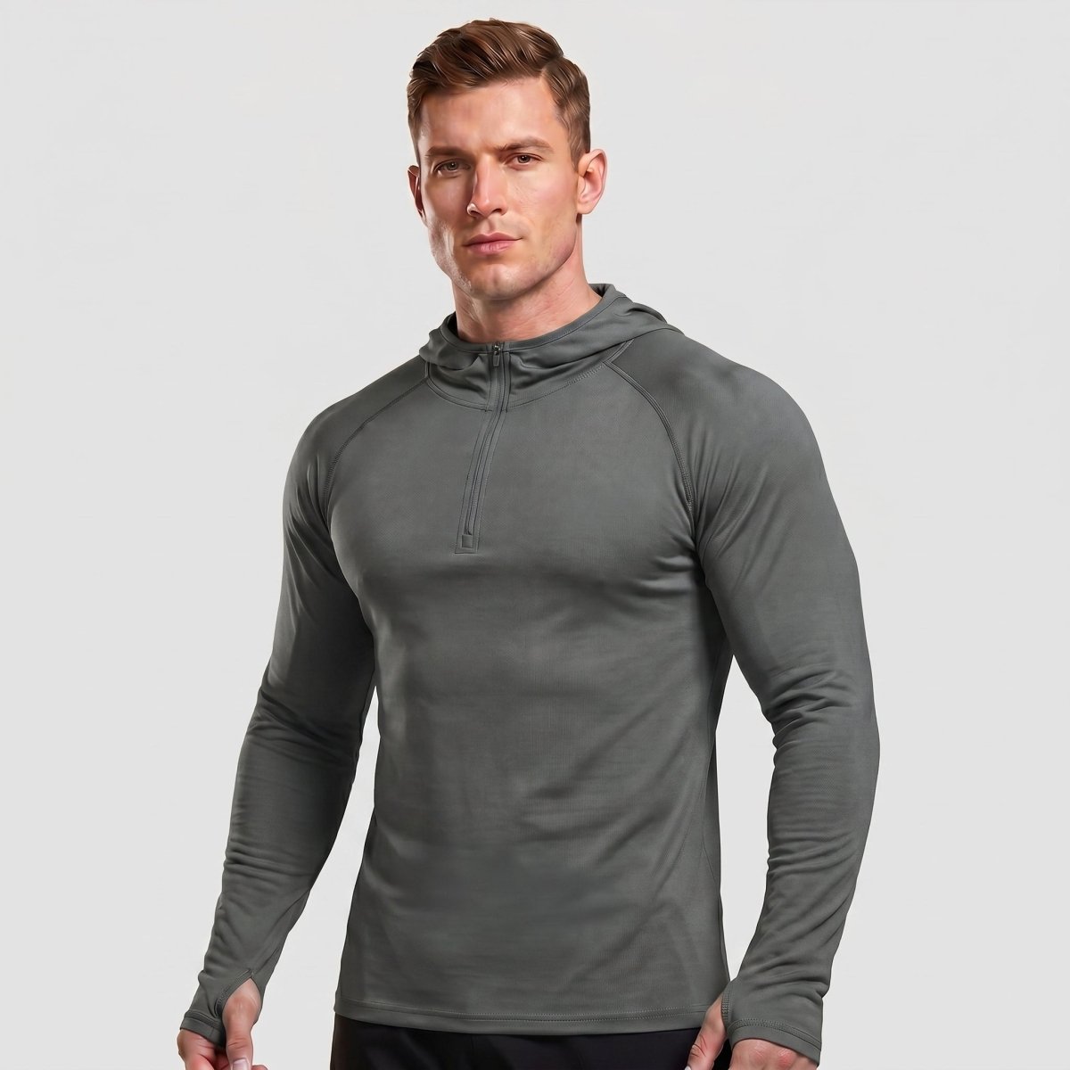 Quarter Zip UPF 50+ Sun Protection Hoodie Shirts