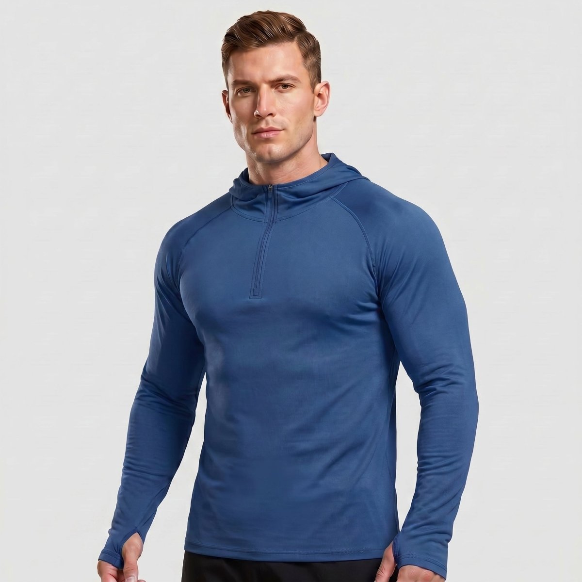 Quarter Zip UPF 50+ Sun Protection Hoodie Shirts