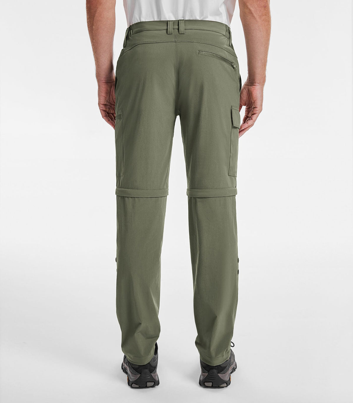 Men's Convertible Hiking Pants Quick Dry Cargo Pants - HikerFlex M015