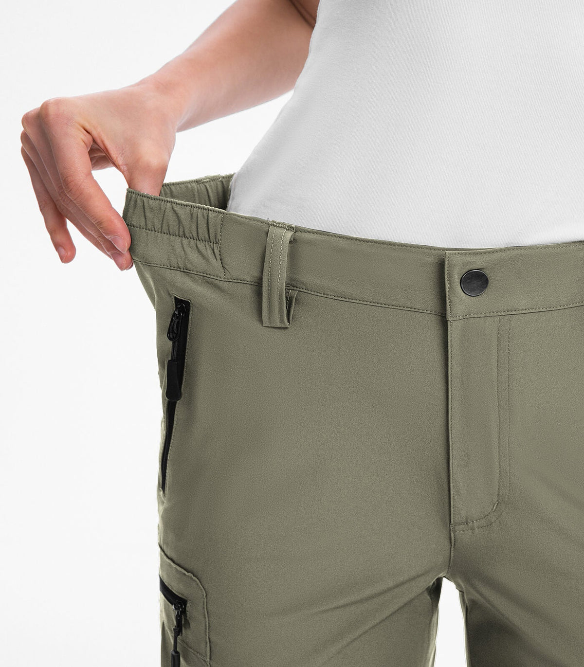Women's Hiking Pants Cargo Quick-Dry Stretch Lightweight - HikerFlex W022