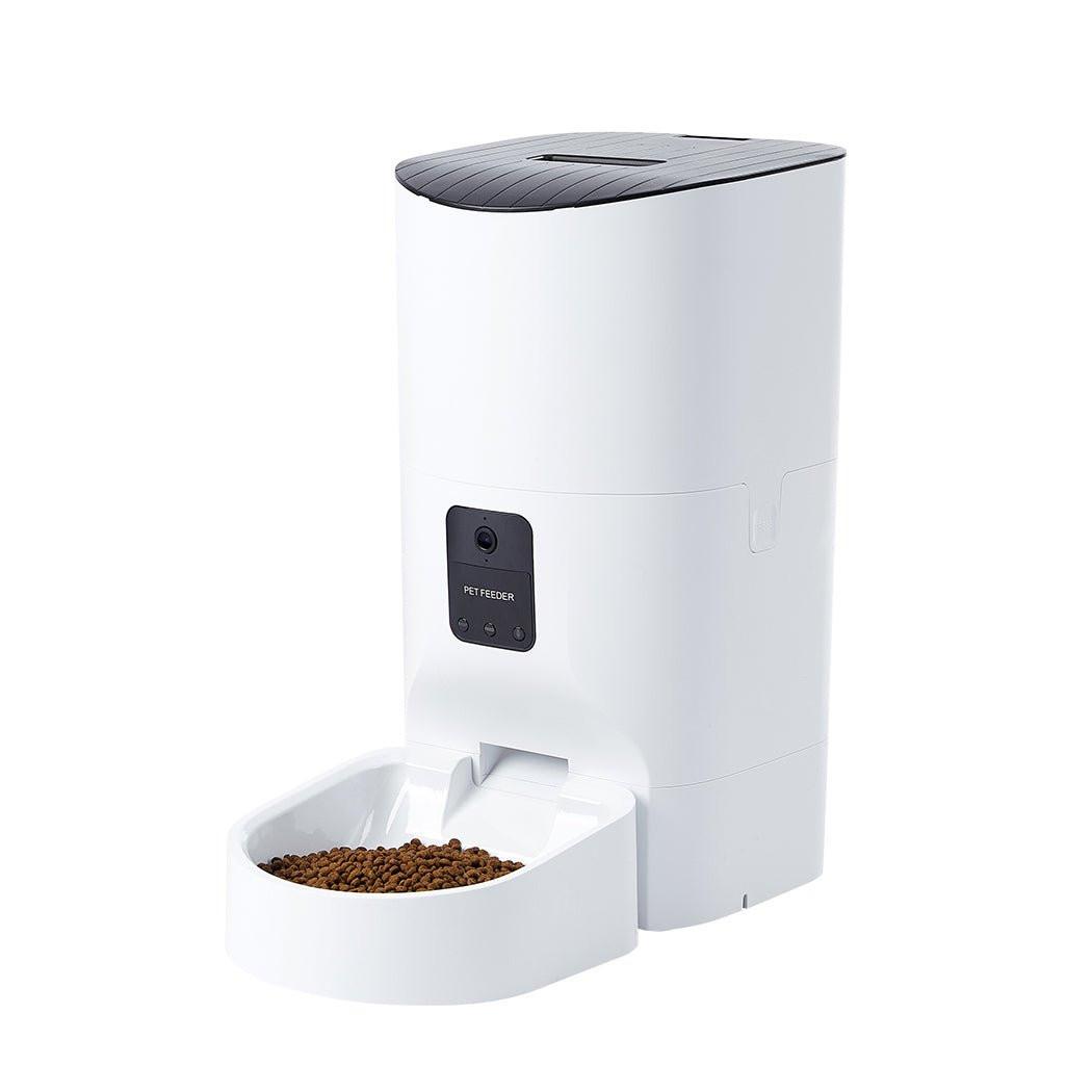 Smart Pet Feeder Food Dispenser Portable Remote Bowl With Camera