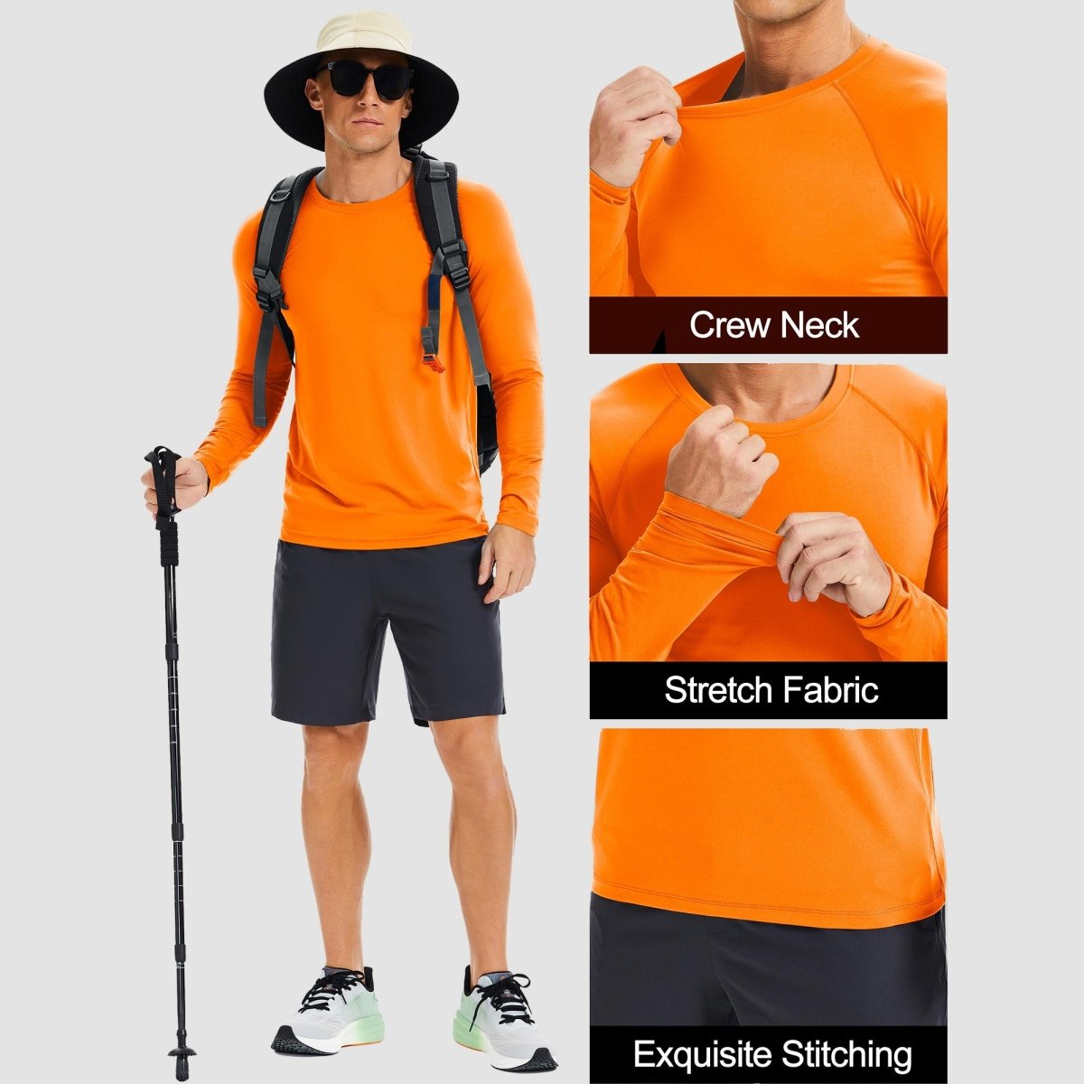 UPF 50+ Lightweight Quick Dry Outdoor Tee