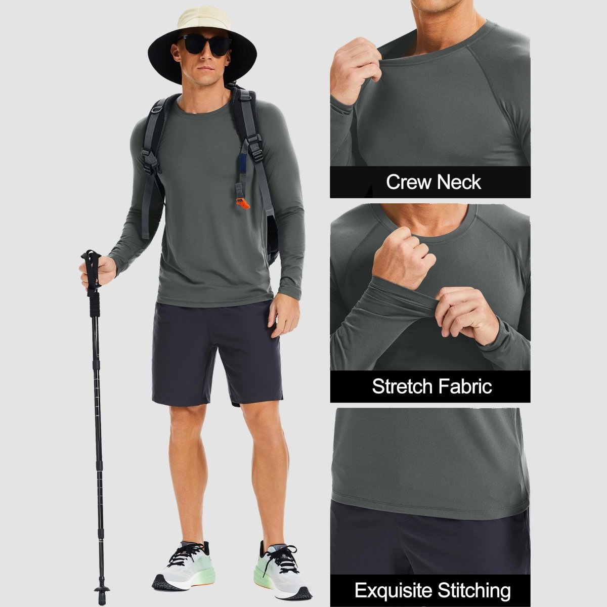 UPF 50+ Lightweight Quick Dry Outdoor Tee