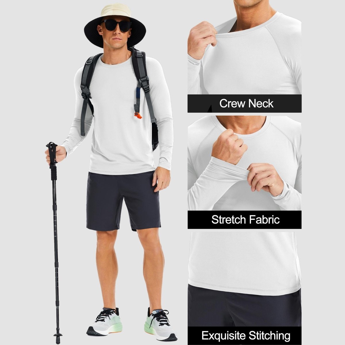 UPF 50+ Lightweight Quick Dry Outdoor Tee