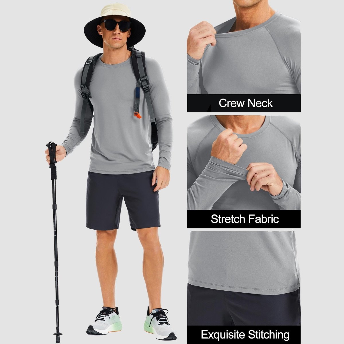 UPF 50+ Lightweight Quick Dry Outdoor Tee