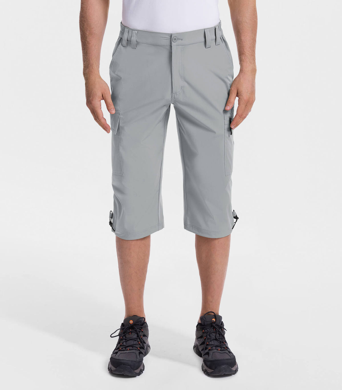 Men's 3/4 Short Bermuda Cargo Outdoor Capris - TrailPioneer M031